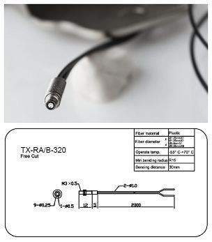 M3 Coaxial reflective fiber optic sensor-5(001)