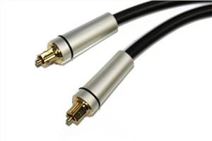 금속 쉘 Toslink 광학 디지털 케이블 오디오 케이블