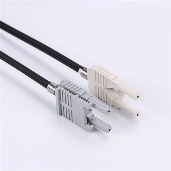 HFBR-4516Z Gray Duplex Latching Connector